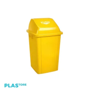 Basurero 60 Lts Tapa Vaiven | Papelera Tapa Push