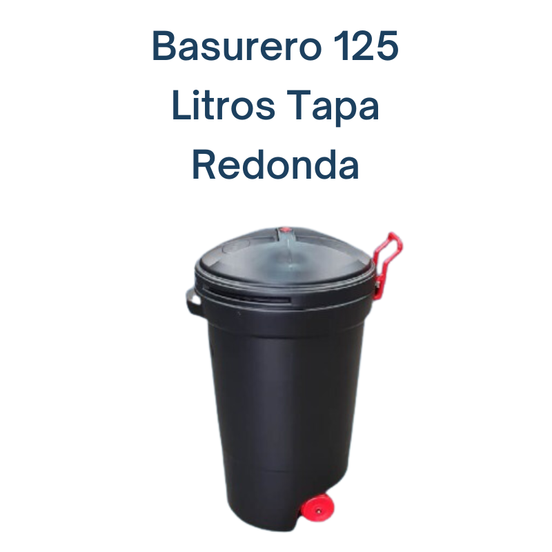 Basurero 125 Lts Tapa Redonda Wenco - Imagen 2