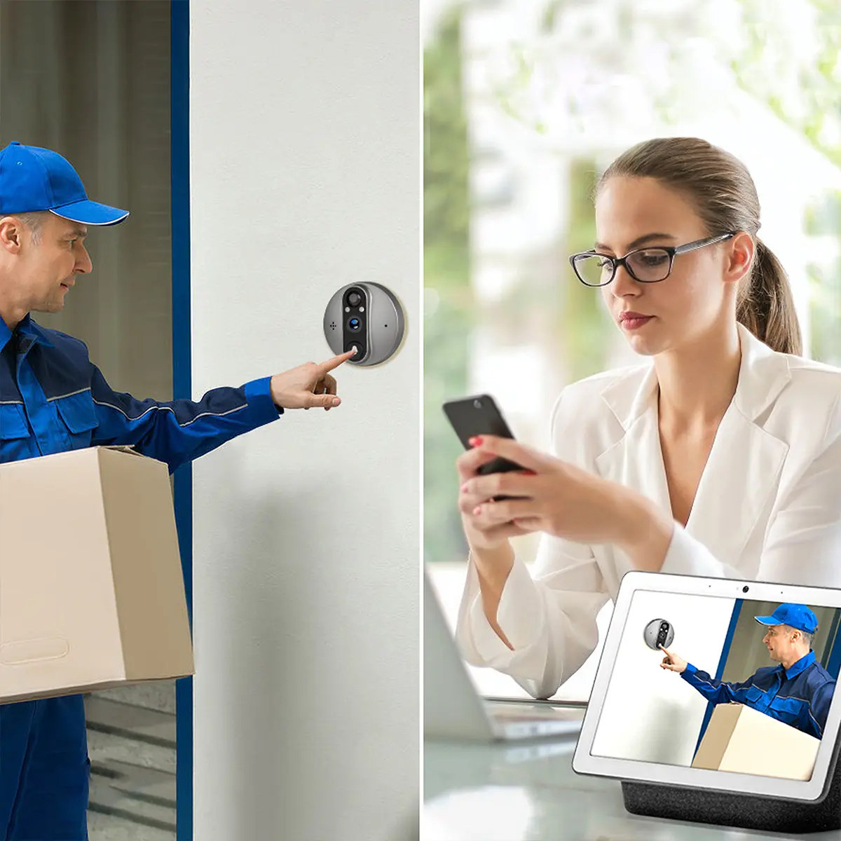 Mirilla WiFi | Door viewer Smart Guard DV50 - Imagen 4