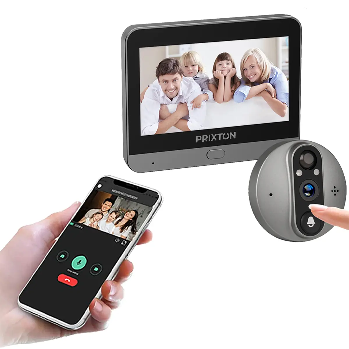 Mirilla WiFi | Door viewer Smart Guard DV50 - Imagen 3
