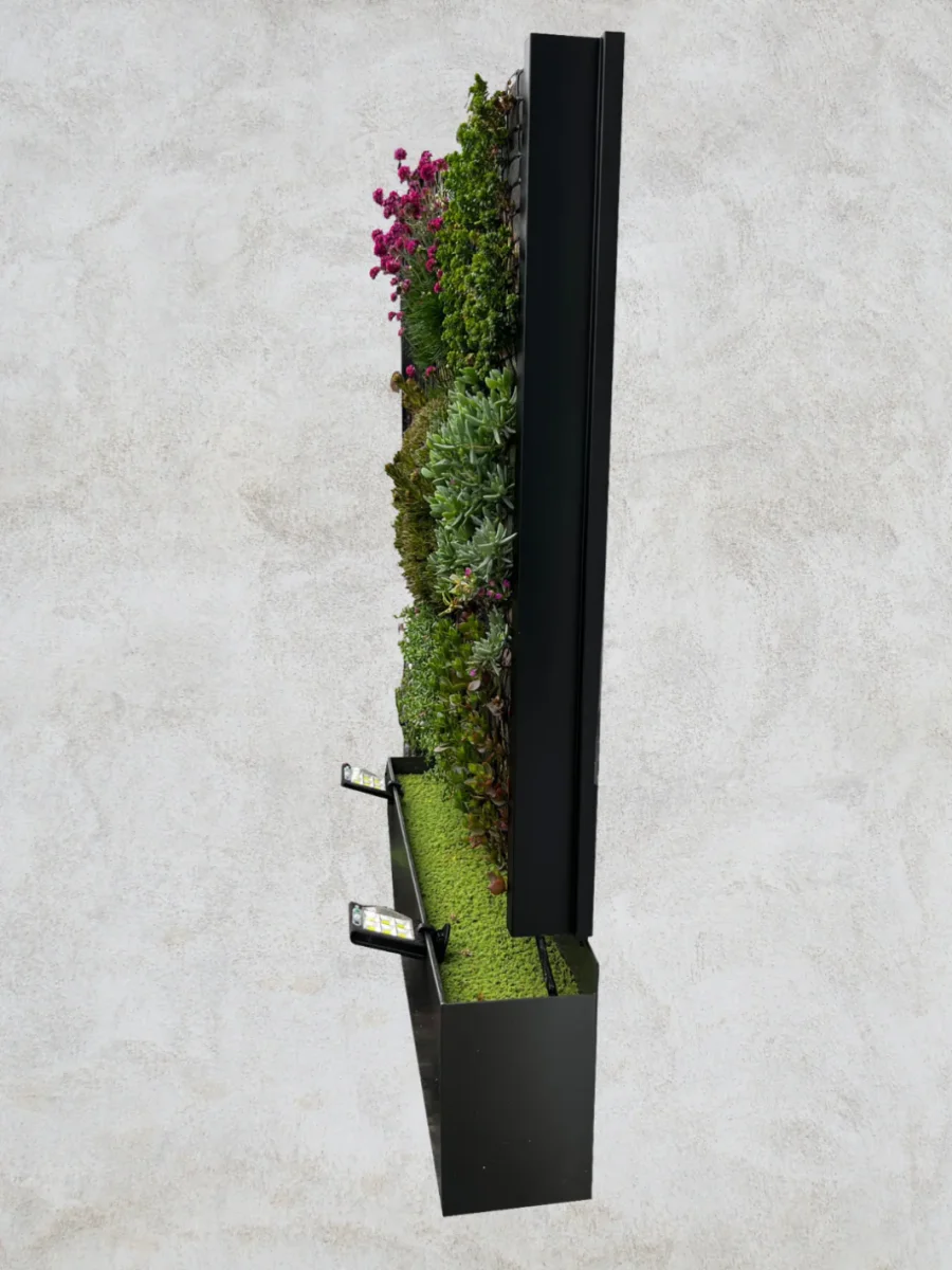 Muro Vertical Verde Rectangular - Imagen 2