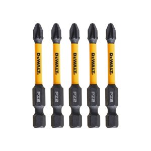 Juego de puntas DeWalt DT7391T-QZ Pozidriv Pz2 × 50 mm Extreme Impact Torsion (pack de 5)