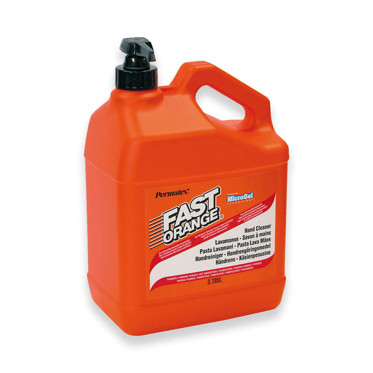 Fast Orange Gel Lavamanos granulado 3,78l. Permatex