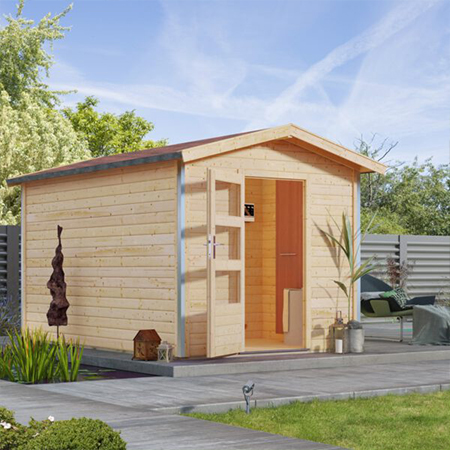 Sauna Finlandesa exterior Chalet 3 – 5/6 Plazas - Imagen 2