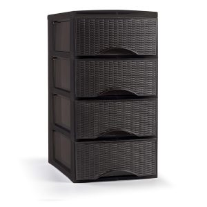 Cajonera Ebro Rattan 4 Cajones