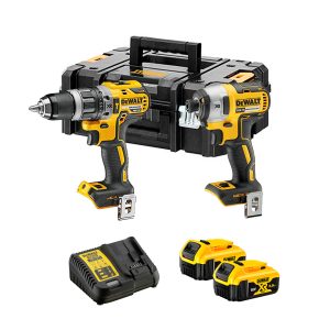Dewalt DCK266P2T, pack taladro percutor DCD796 + atornillador de impacto DCF887 2 x 5Ah baterías