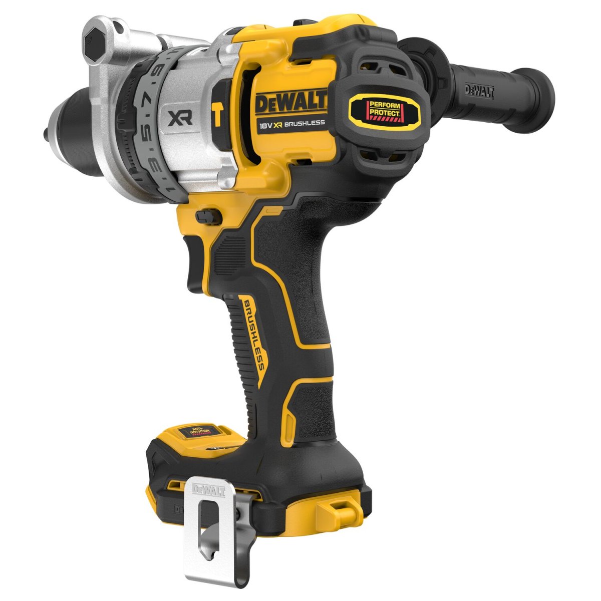 Taladro Percutor a Batería Dewalt DCD1007NT-XJ XR 18V - Imagen 4