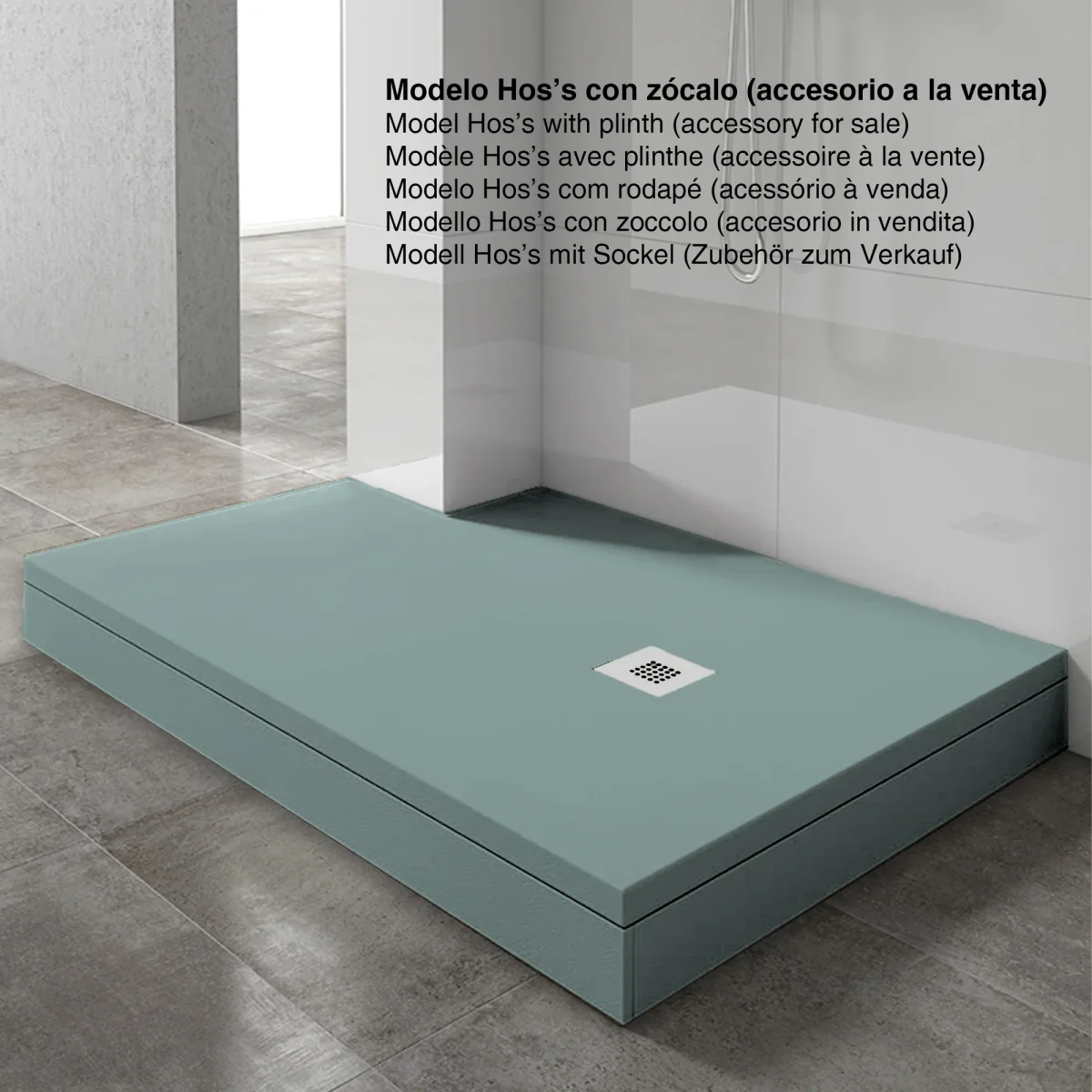 Hos's Sand Verde Liquen Rectangular - Imagen 9
